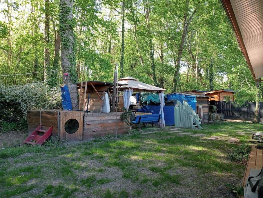 Villa Maison 70M2 Calme Vue Sur Foret à Salles  Extérieur photo